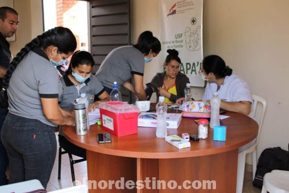 Para completar los servicios hacia la comunidad de Karapaí en este Día de Gobierno organizado por la Oficina Parlamentaria del diputado Juan Silvino “Juancho” Acosta, una gran cantidad de entidades públicas se hicieron presentes. (Foto: Gentileza).