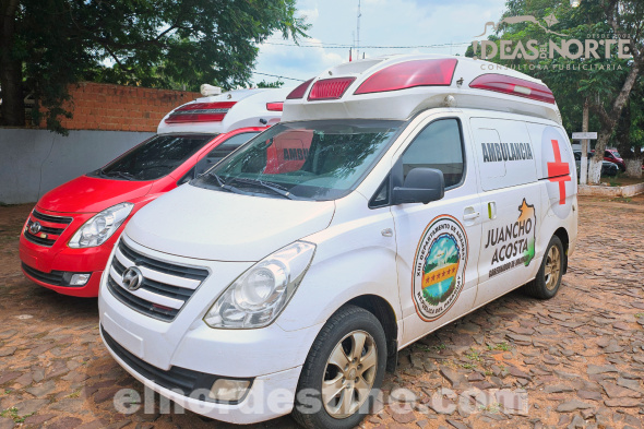 Mano Propia: gobernador Juancho Acosta trajo diez ambulancias para reforzar sistema de transporte en Salud para Amambay