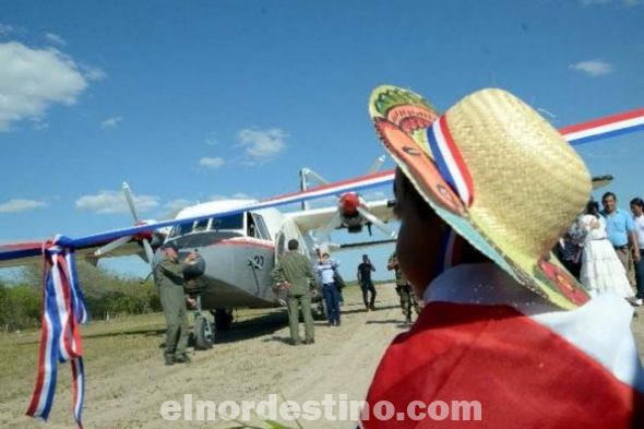 Los vuelos del Servicio de Transporte Militar acortan sustancialmente el tiempo de traslado al nordeste del país