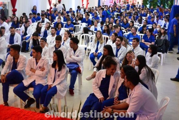 Universidad Central Del Paraguay es considerada una de las mejores universidades de Medicina de América del Sur, y también es referencia en Enseñanza Superior por su moderna estructura. (Foto: Asesoría de Prensa de la UCP).