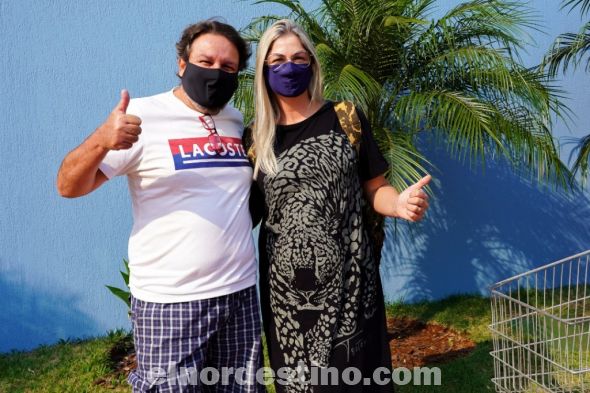 En el día de su reapertura se puede notar que muchos de los clientes se encontraban aguardando en la puerta principal para ingresar a la tienda; todos portaban tapabocas y realizaban el lavado de manos obligatorio en forma ordenada, respetando las disposiciones de la empresa. (Foto: Gacetilla de Shopping China).