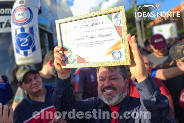 Revolución Silenciosa: Terminada la exitosa Campaña AJUDARS, Carlos Bernardo recibió reconocimiento del Pueblo Gaúcho 