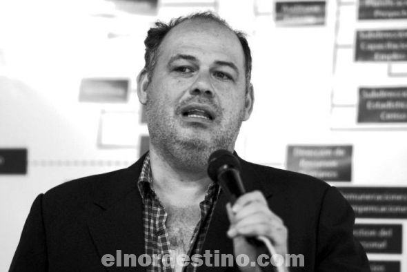 El empresario Abel González viene realizando gestiones para la radicación de industrias en Amambay. Es de destacar que su colaboración es sin percibir ningún tipo de remuneración. (Foto: Diego Lozano). 