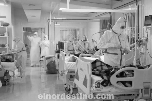 Marito promulgó la ley por la cual se crea un fondo nacional para la cobertura del 100% de los gastos durante la hospitalización de internados en terapia intensiva por coronavirus. (Foto: Diario La Nación).