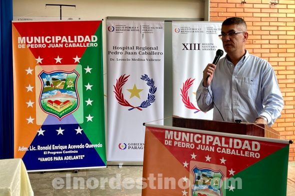 En plena Semana Santa, intendente Acevedo consigue ampliar el área de cirugías en el Hospital Regional de Pedro Juan Caballero