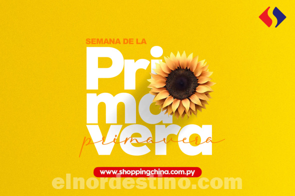 Semana de la Primavera en el e-commerce de Shopping China Importados con ofertas irresistibles en la estación más florida 