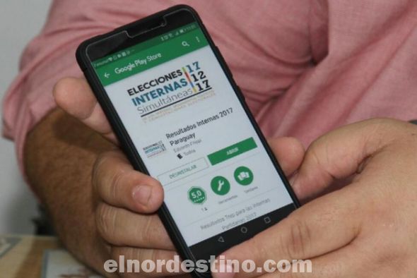 La Justicia Electoral pone a disposición una aplicación para celulares con Android para seguir resultados durante internas 