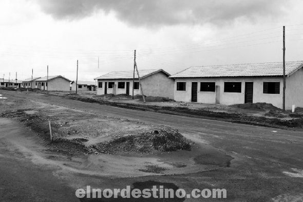 Obras de complejo habitacional en el barrio Jardim Ivone de Ponta Porã están en estado avanzado de culminación
