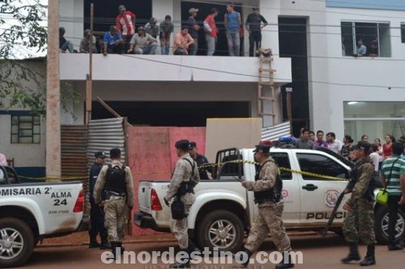 Guardia de seguridad mata y entierra a una mujer en un edificio en construcción en el centro de Pedro Juan Caballero