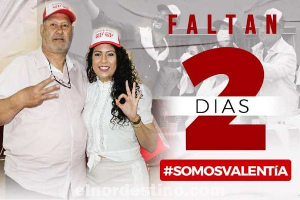 Poseedora de gran carisma, Larissa Winckler concejala municipal 2021/2025 cautivó a buena parte del electorado colorado, especialmente a un numeroso grupo de jóvenes que la acompañó durante meses en una particular campaña proselitista. (Foto: larissawinckler.com).