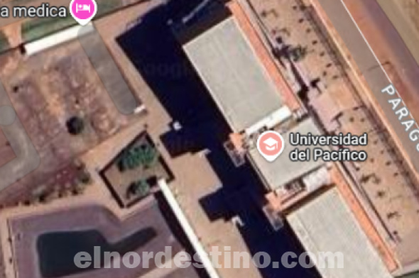 La existencia de un cementerio activo dentro del Campus Universitario  de Universidad del Pacífico sede Pedro Juan Caballero constituye una situación inédita e inaceptable que afecta severamente el ambiente formativo, generando preocupación sobre la ética y la calidad educativa ofrecida. (Foto: Divulgación).