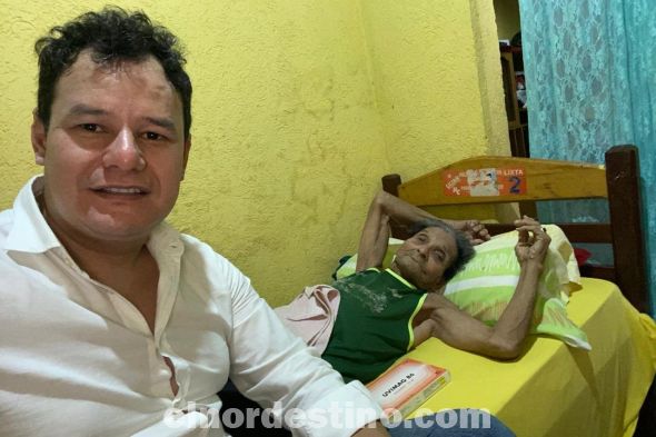 “Jamás puse ni pondré palos en las ruedas del progreso, a pesar de que no formo parte del oficialismo departamental. Si los colorados pretendemos alternancia, debemos demostrar vocación de servicio, atendiendo a los ideales del Gral. Bernardino Caballero, que es la patria ante todo”. (Foto: Luís Guillén).