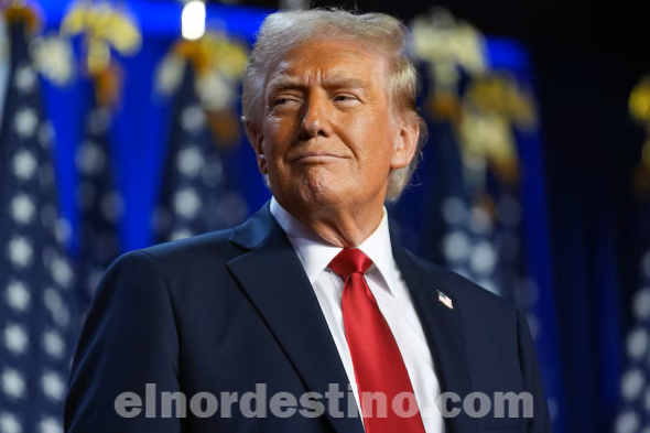 Ambos líderes también discutieron la posibilidad de un encuentro en territorio estadounidense y acordaron coordinar una fecha para que el presidente Santiago Peña visite al presidente Donald Trump en Estados Unidos. (Foto: Presidencia de la República del Paraguay).