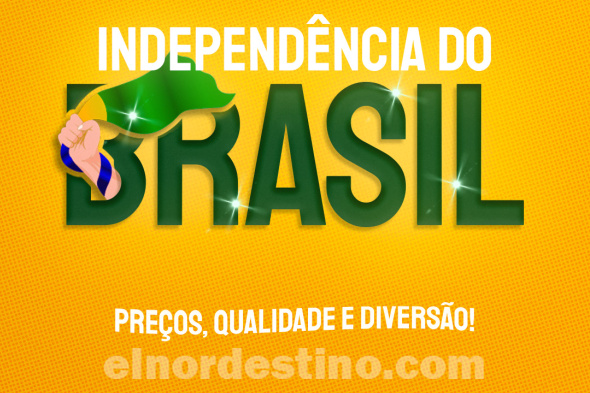 Celebrá la Independencia de Brasil con descuentos especiales en Shopping China Importados de PJC desde el 4 al 7 de Septiembre