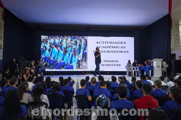 La finalidad de las Actividades Académicas Integradoras de la Facultad de Medicina es propiciar la adquisición de conocimientos de los alumnos, a la vez lograr la integración y participación en las competencias sanas, también promover una serie de habilidades. (Foto: Asesoría de Prensa de UCP sede PJC).