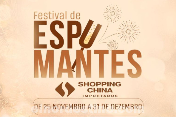 Variedad y precios imperdibles en espumantes hasta el último día del año en Shopping China Importados de Pedro Juan Caballero 