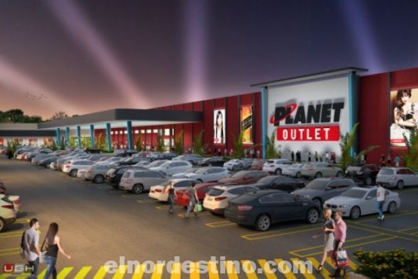 Planet Outlet de Pedro Juan Caballero es actualmente el comercio más popular de la frontera según una encuesta confiable. (Ilustración: UGH).