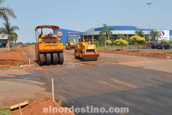 Grandiosas obras dentro del predio del Shopping China para el Black Friday Frontera