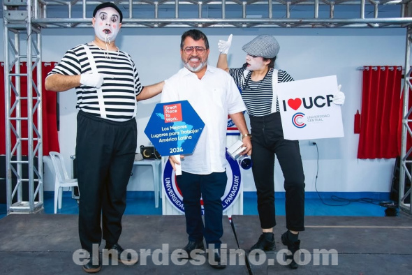Universidad Central de Paraguay en Pedro Juan Caballero tiene el orgullo de ser actualmente la única institución que enseña Medicina reconocida en el ranking de los mejores lugares para trabajar en América Latina. (Foto: Asesoría de Prensa de Universidad Central del Paraguay).