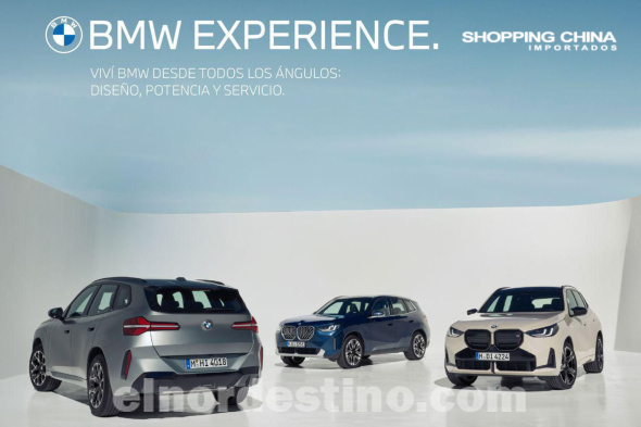 En Pedro Juan Caballero, desde el 3 hasta el sábado 7 Junio visitá BMW Experience del estacionamiento Shopping China Importados