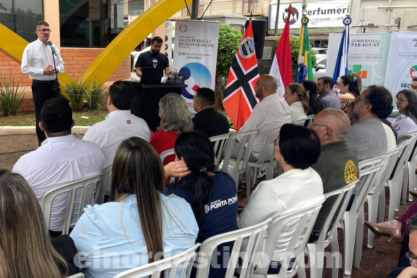 Intendente Acevedo lanzó la “Campaña Acciones Conjuntas de Vacunación en Fronteras” junto a autoridades de Ponta Porã