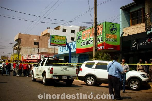 La inseguridad recrudece en la capital de Amambay y perjudica todo el marketing a seis días del “Black Friday Frontera”. Las autoridades deberán reforzar las medidas para proteger a los ciudadanos. (Foto: Diego Lozano).