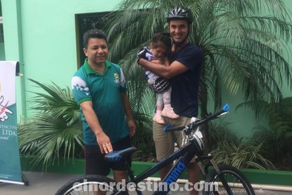 Se desarrolló el Paseo Ciclístico de Verano y por la Ecología organizado por Cooperativa Multiactiva Mborayhu Ltda.