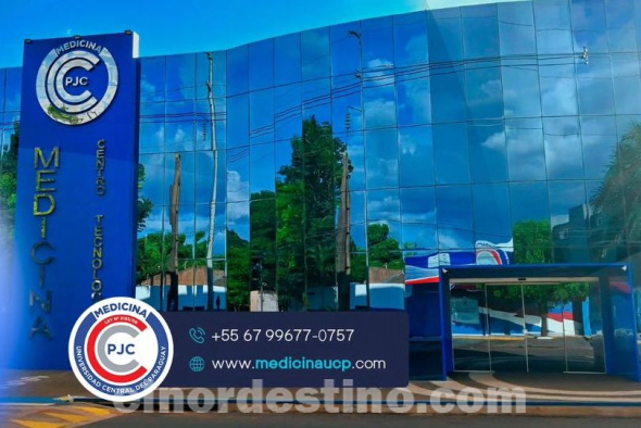 La sede Pedro Juan Caballero de Universidad Central del Paraguay está habilitada por el Consejo Nacional de Educación Superior (CONES) y plenamente acreditada por la Agencia Nacional de Evaluación y Acreditación de la Educación Superior (ANEAES). (Foto: Asesoría de Prensa de Universidad Central del Paraguay).