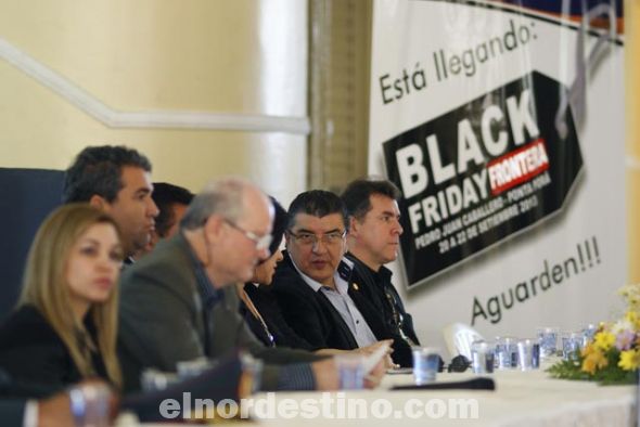 Las cámaras de comercio de Pedro Juan Caballero y de Ponta Porã realizaron el lanzamiento oficial del segundo Black Friday 