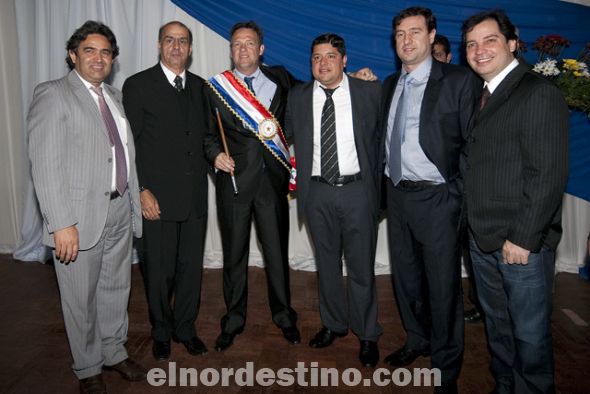 Acudieron a la cita autoridades del municipio de Ponta Porã y del estado de Mato Grosso do Sul. También estuvieron presentes un gran número de empresarios e industriales que invertirán en el departamento. (Foto: Diego Lozano).