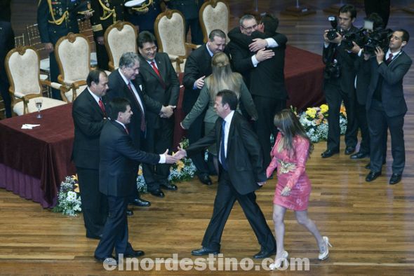 Los gobernadores de Amambay y Concepción asumieron sus funciones junto con otros quince que representan a todo el país 