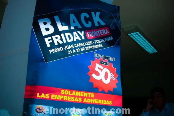 Se realizó esta mañana el lanzamiento oficial del Black Friday Frontera en el Club Social Amambay