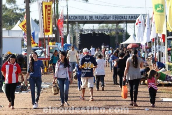 A una semana de la 20ª Feria Internacional de Ganadería, Industria, Agricultura, Comercio y Servicios Expo Amambay 2015