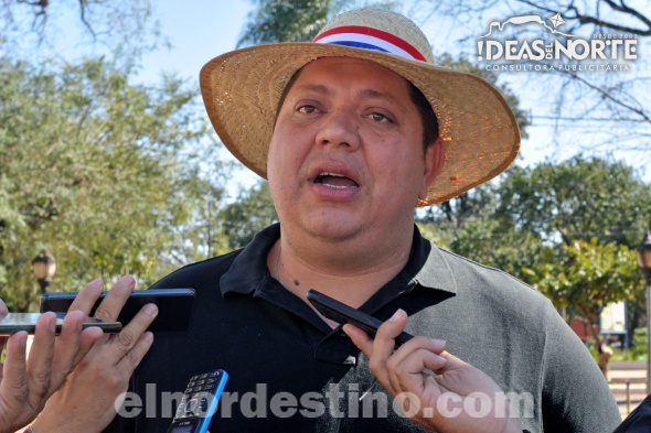 En el marco de un gran Festival Artístico Popular al aire libre, Juancho Acosta asumirá como gobernador de Amambay