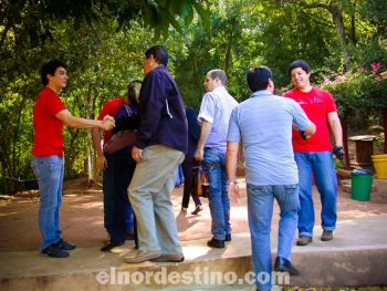 Los integrantes la Junta Departamental de la Gobernación de Amambay se trasladó al Complejo Turístico “Chakurrai”. Fueron recibidos los propietarios y el personal especializado que trabaja en el lugar.