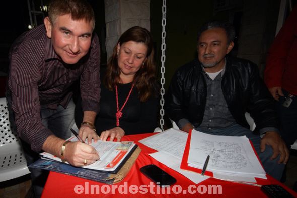 El “concejal del pueblo” Ramón Velázquez se afilia a la ANR integrándose al movimiento Honor Colorado de Amambay