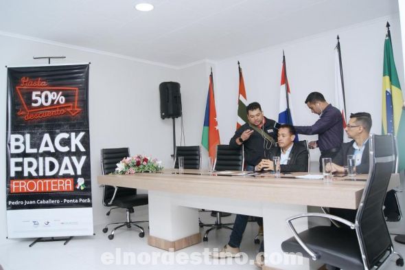 La Cámara de Industria, Comercio, Turismo y Servicios presentó la séptima edición del Black Friday Frontera ante la prensa