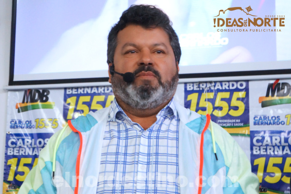 Según Tribunal Superior Electoral de la República Federativa del Brasil, Carlos Bernardo está habilitado para prefeito de Ponta Porã