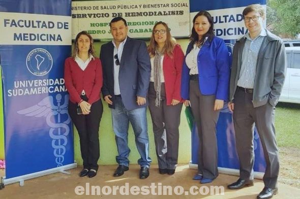 Universidad Sudamericana realiza donaciones para refacciones en el Hospital Regional de Pedro Juan Caballero