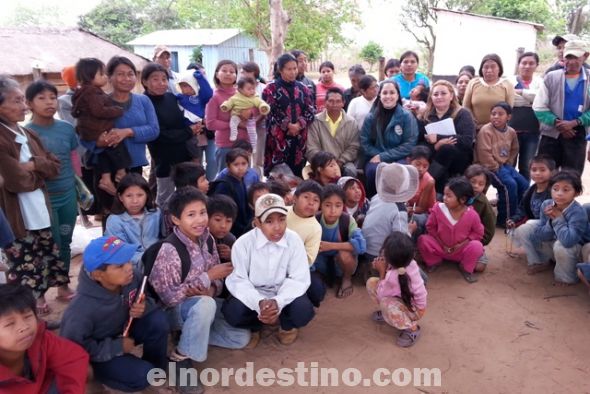 Gobernación de Amambay realiza entrega de víveres para indígenas de Pirary afectados por incendio