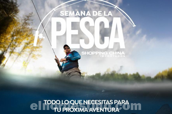 Promociones especiales por la Semana de la Pesca en Shopping China de Pedro Juan Caballero hasta el domingo 8 de Junio