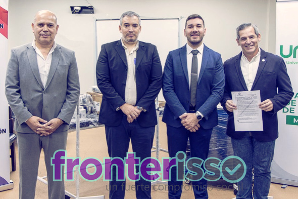 Compromiso Sudamericano: UNISUD entrega equipos e insumos médicos a Puesto Sanitario del Instituto de Previsión Social 