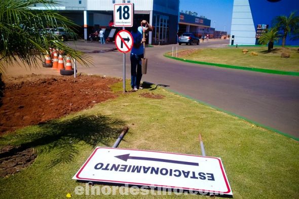 Shopping China contribuye al mejoramiento urbanístico ampliando su estacionamiento y creando un nuevo acceso a su complejo comercial