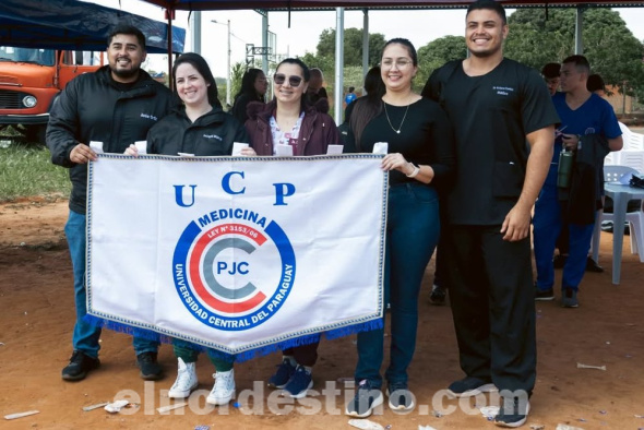 UCP en Acción: Fracción Villa Guillermina favorecida por proyecto de extensión universitaria con atención médica básica gratuita