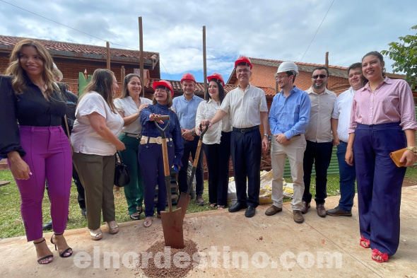Con recursos propios, comuna local comenzó tercera obra de gran magnitud a favor del Hospital Regional de Pedro Juan Caballero