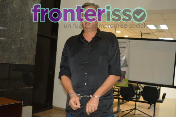 El periodista de Concepción Edgar Américo Chilavert estuvo preso acusado por abusador sexual de niños, en tiempos del entonces intendente liberal Alejandro 