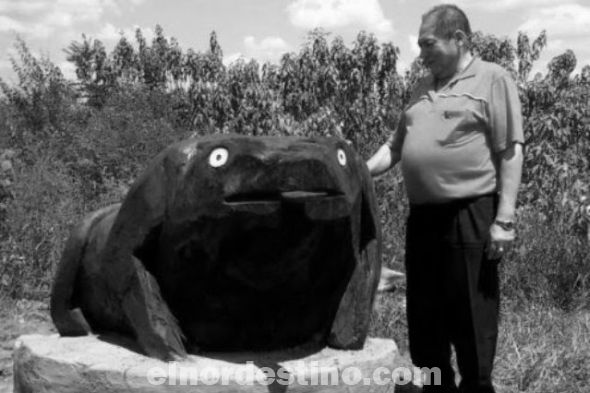 El Club de Leones de Horqueta continúa colocando figuras de animales al costado de la ruta V “Gral. Bernardino Caballero”
