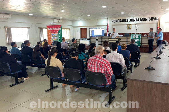 En Pedro Juan Caballero, CODENI presentó Informe Anual de Actividades acompañada del intendente Acevedo y Primera Dama