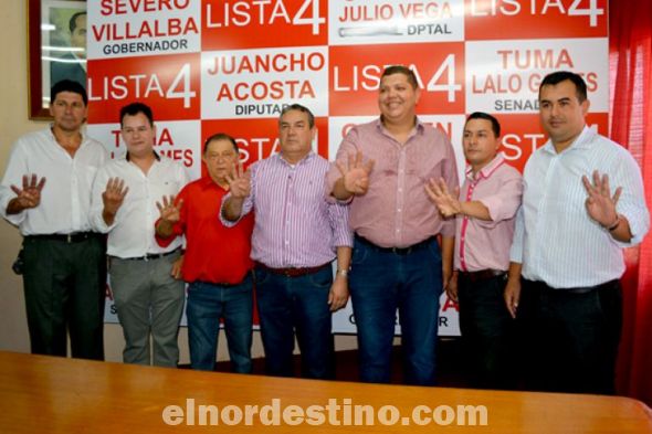 Movimiento Regional “Tu Amambay” oficializó precandidaturas de dirigentes locales con miras a las internas de la ANR