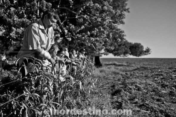 Labriegos de Horqueta exigieron grandes mejoras al gobernador del primer departamento Luis Urbieta 